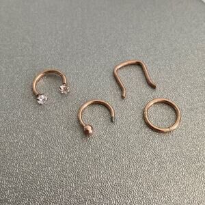 Nose rings 16g